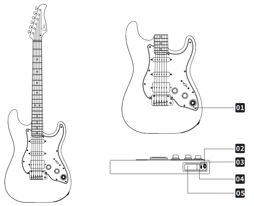 GTRS W900 Intelligent Guitar