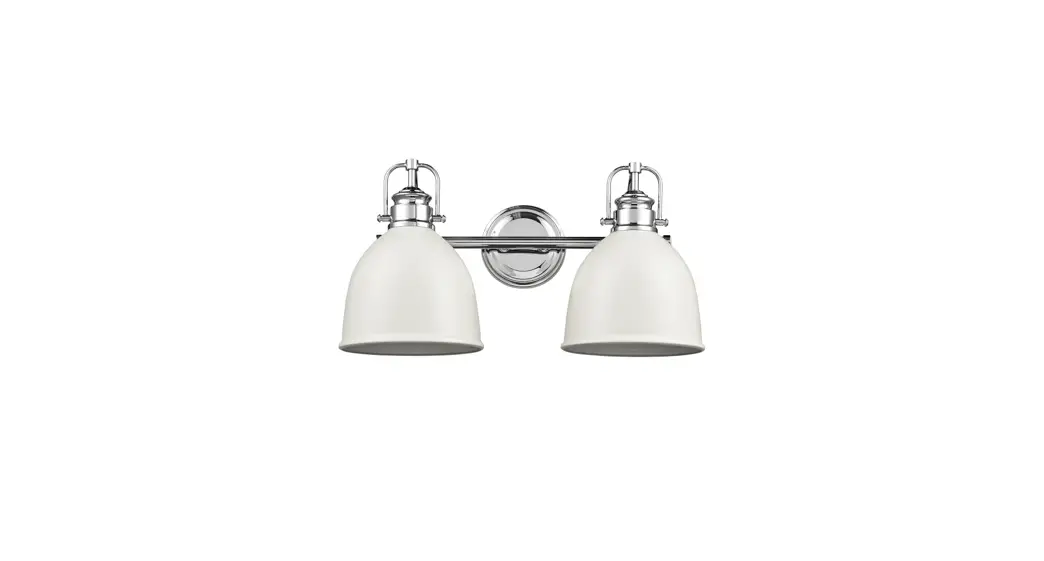 Park Harbor 479806 Grinnell Polished Chrome 2 Light Vanity Light Instructions