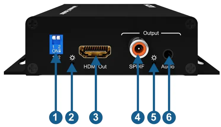 ute UH-AUD1 HDMI2.0 Audio Inserter and Extractor 3