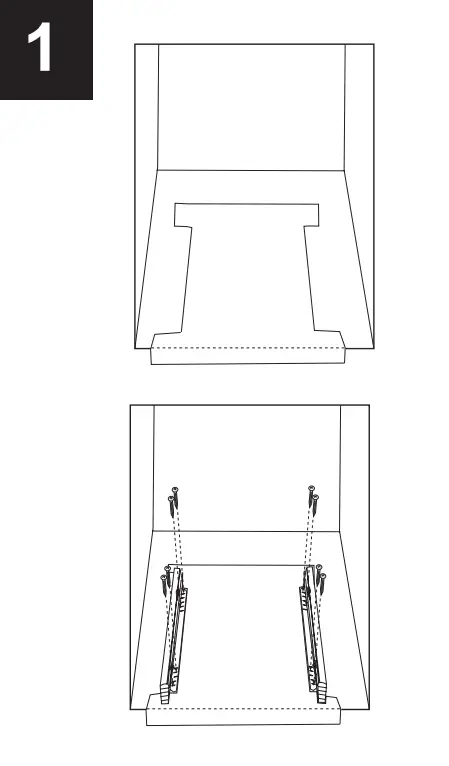 Cabinet Bottom Mounting