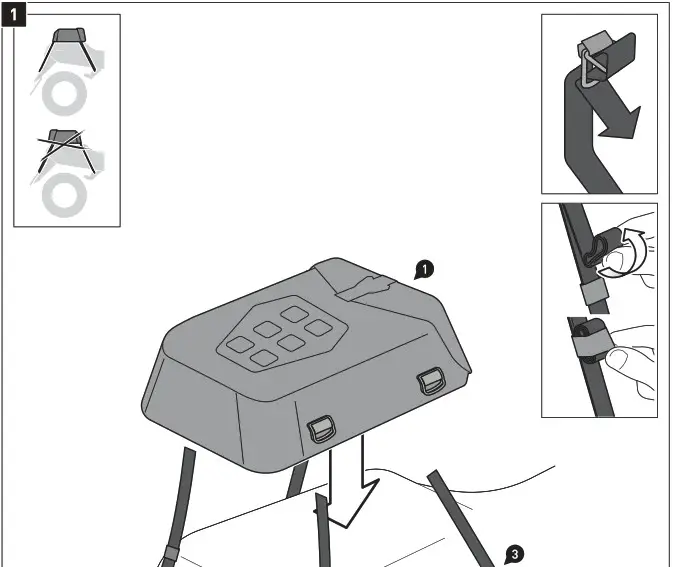 SW MOTECH BC SYS 07 945 31000B SLC Side Carrier - mounting 10