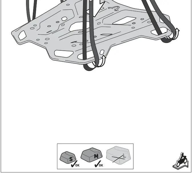 SW MOTECH BC SYS 07 945 31000B SLC Side Carrier - mounting 13