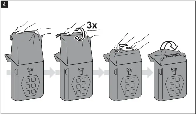SW MOTECH BC SYS 07 945 31000B SLC Side Carrier - mounting 16