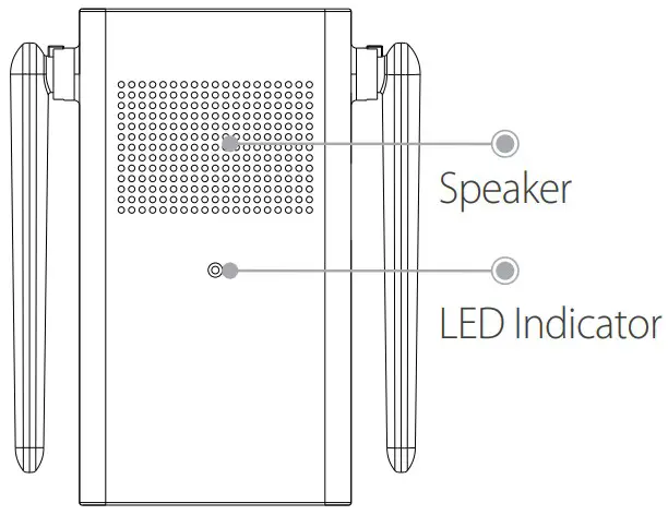 IMOU DB60 5MP WiFi Video Doorbell - Front View