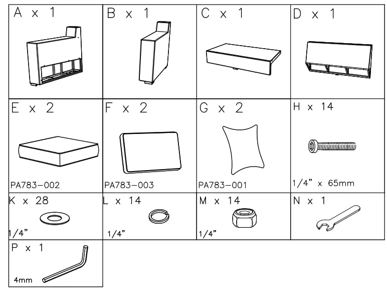 ASHLEY P783-835 Furniture Grasson Lane Loveseat W cushion - 1
