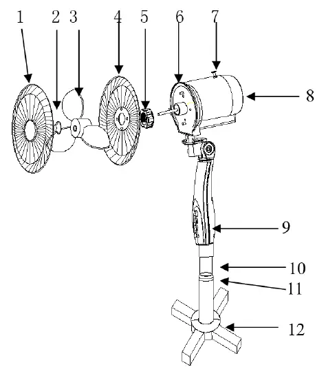 Ravanson-WT-1045S-Stand-Fan-FIG-1