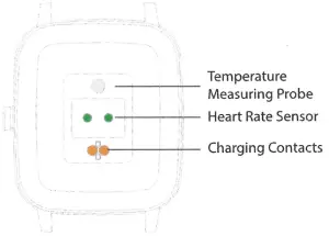 Watch Parts Front and back