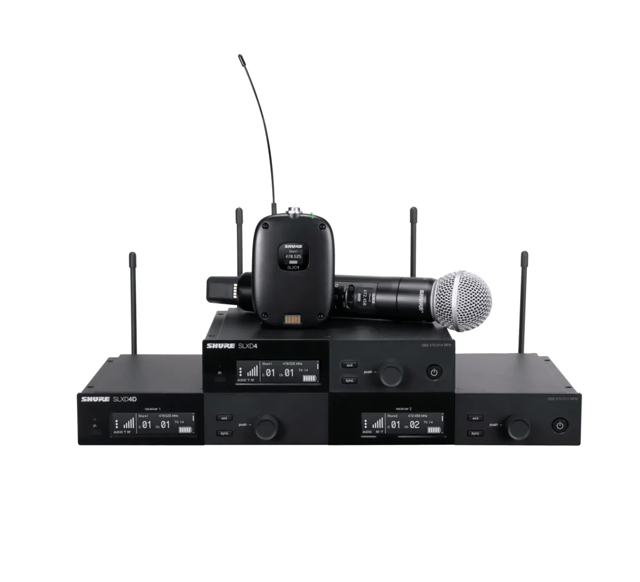 Shure Slx-d Wireless System User Manual
