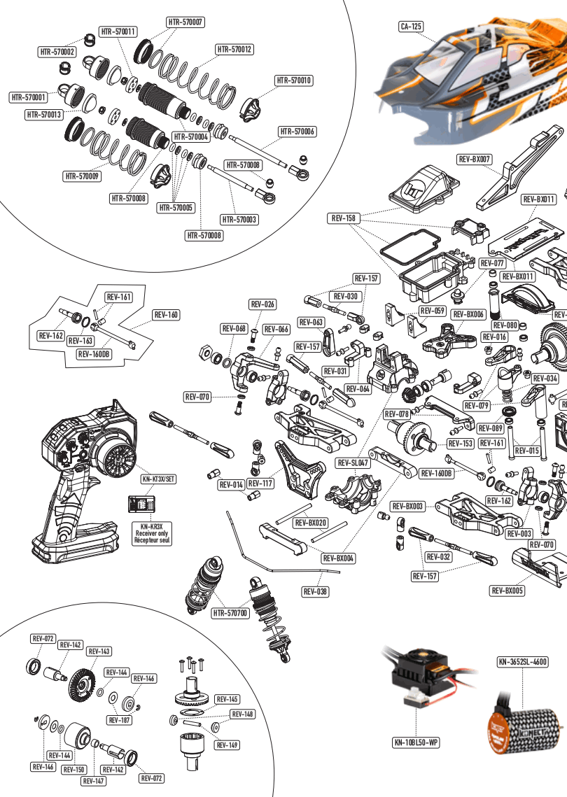 hobbytech BXR S2 RTR Brushless Buggy - fig 11