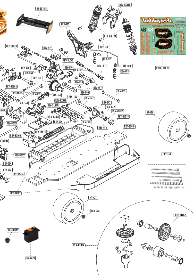 hobbytech BXR S2 RTR Brushless Buggy - fig 12