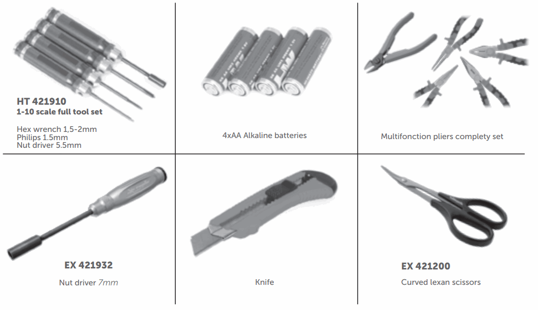 hobbytech BXR S2 RTR Brushless Buggy - fig