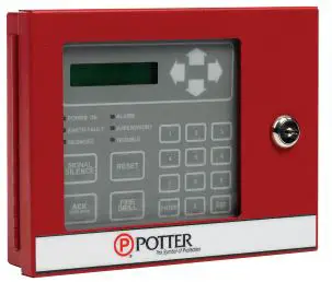 POTTER-RA-6006-LCD-Annunciator-Installation