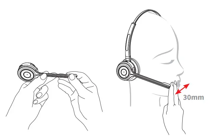 JPL Element X500 - Positioning the Microphone