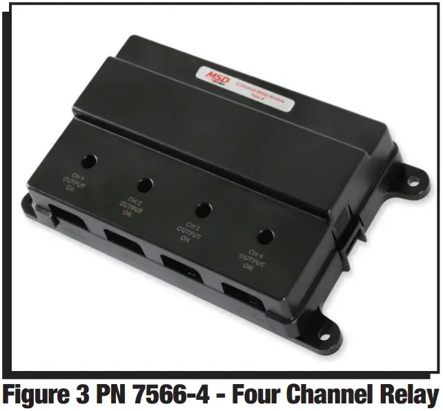 MSD PN 7566 1 Channel Relay Module - Four Channel Relay