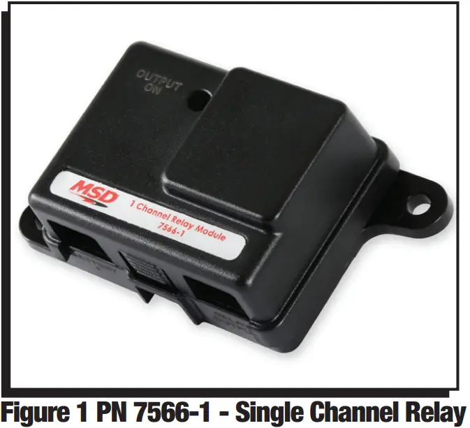 MSD PN 7566 1 Channel Relay Module - Single Channel Relay