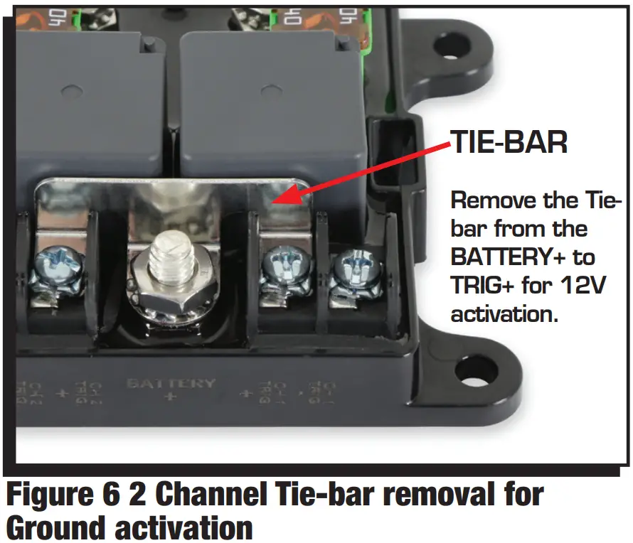 MSD PN 7566 1 Channel Relay Module - Tie bar remova 1