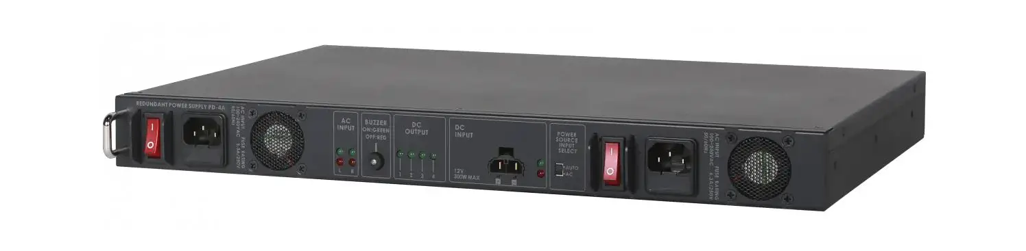 Datavideo Pd-4a Redundant Power Center Instruction Manual Datavideo Pd-4a Redundant Power Center Instruction Manual