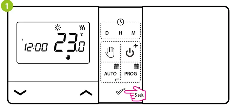 ENGO CONTROLS E901WIFI Wireless Internet Thermostat Wi-Fi - Installer 1