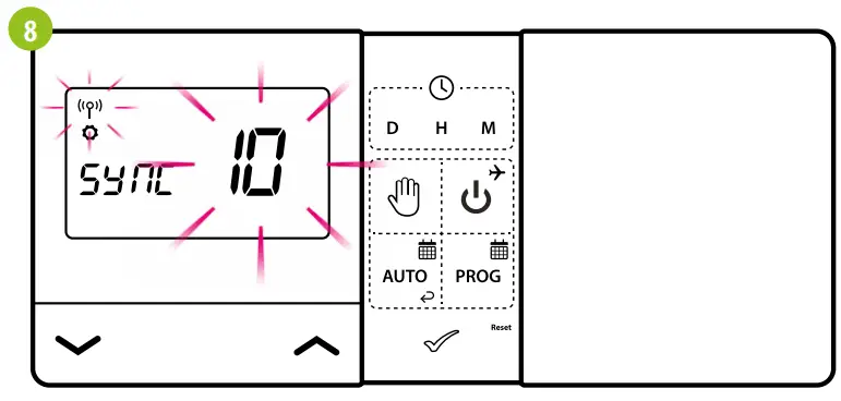 ENGO CONTROLS E901WIFI Wireless Internet Thermostat Wi-Fi - RECEIVER 8