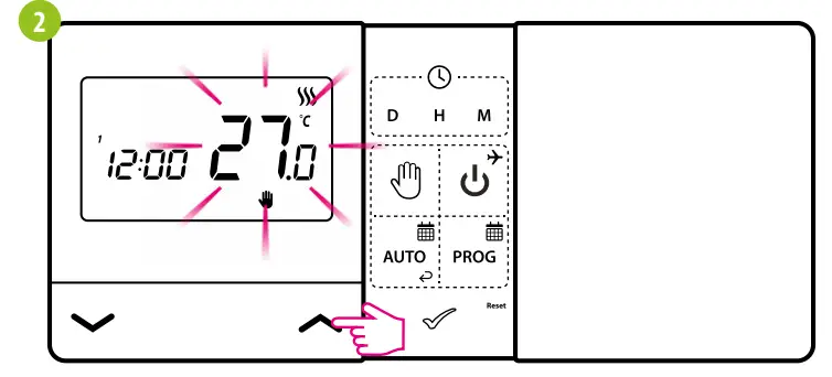 ENGO CONTROLS E901WIFI Wireless Internet Thermostat Wi-Fi - temperature 2
