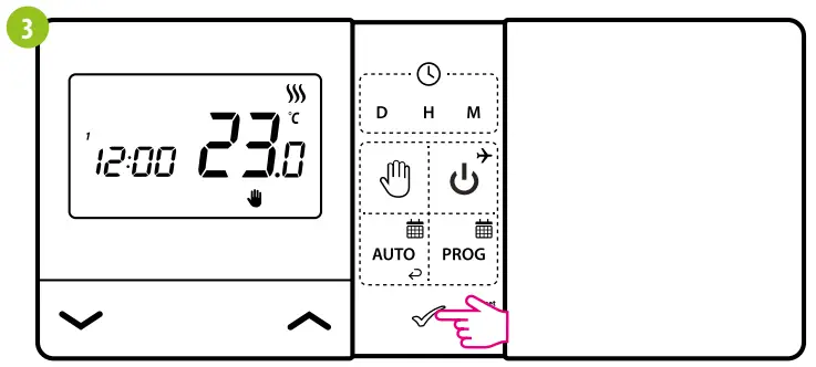ENGO CONTROLS E901WIFI Wireless Internet Thermostat Wi-Fi - temperature 3