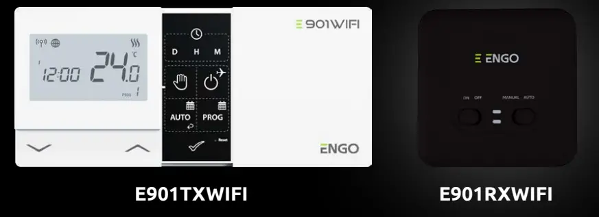 ENGO CONTROLS E901WIFI Wireless Internet Thermostat Wi-Fi