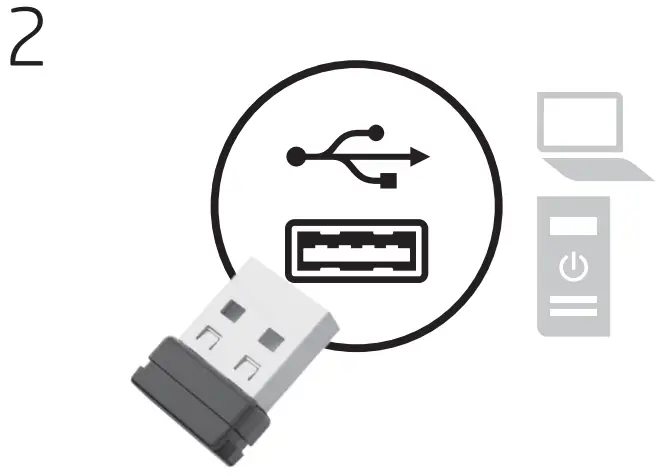 hp HSA S002M Wireless Premium Laser Mouse - Figure 2