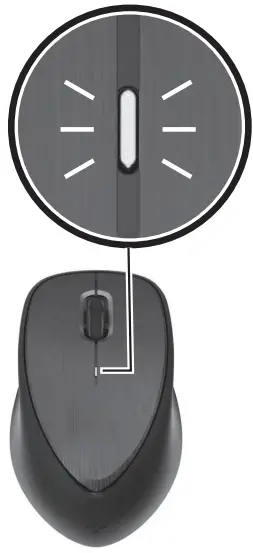 hp HSA S002M Wireless Premium Laser Mouse - Figure 6