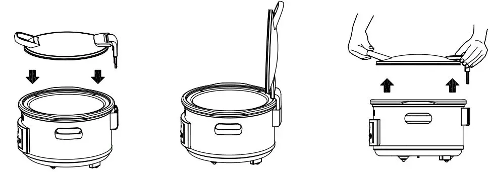 CROCK POT CSC052X 4.7L Digital Slow Cooker - ASSEMBLY