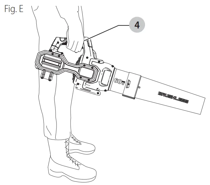 DEWALT DCBL772 60V Max Lithium Handheld Blower -fig 45