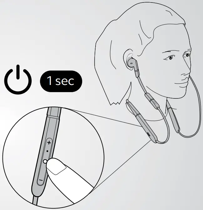 Jabra EVOLVE 65e In-Ear Headphones - Connect to computer1