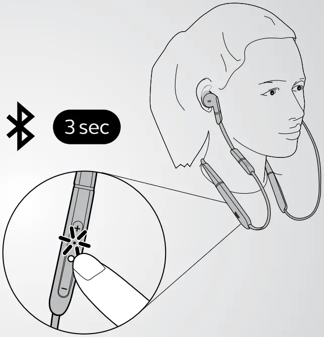 Jabra EVOLVE 65e In-Ear Headphones - Pair to smartphone 1