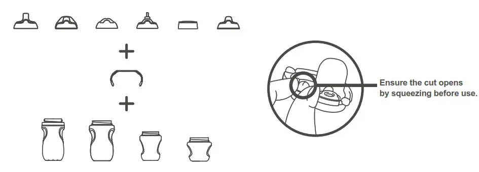 Tommee Tippee Straw, Valve and Mealtime Cups - OUR NEW CUP RANGE IS INTERCHANGEABLE