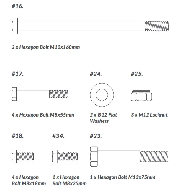 BLUEFIN Lift Weights Bench-ASSEMBLY