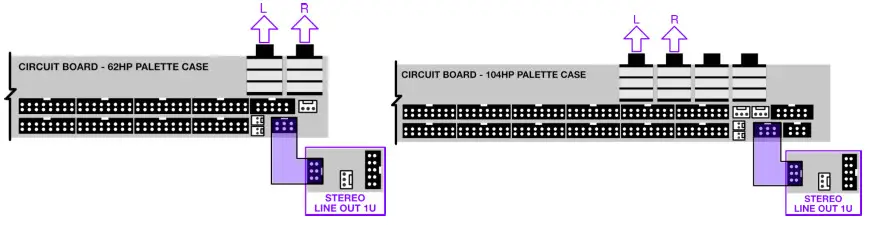 intellijel Palette Cases - Audio Jacks Connector 1