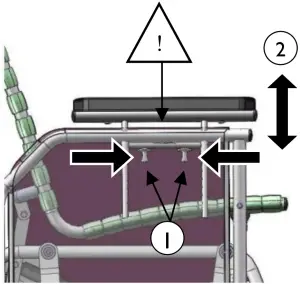 BRODA 100-PS - Height Adjustable Armrests