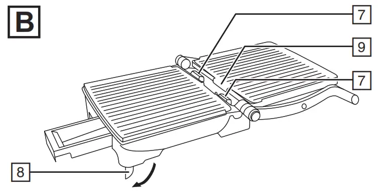 Russell Hobbs 3-in-1 Panini Press Grill - fige 1