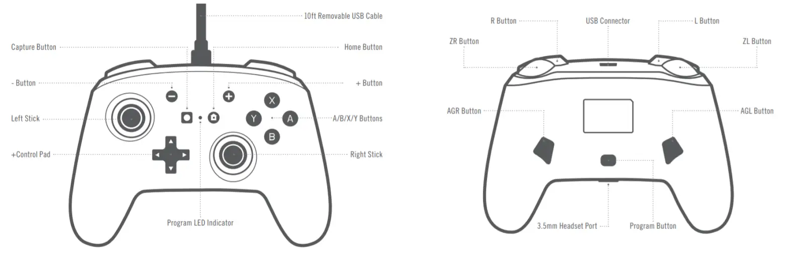 PowerA NSW Enhanced Wired Controller-Remote