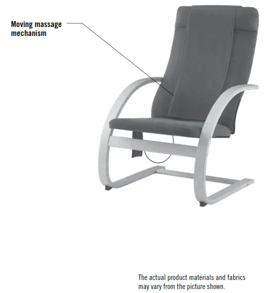 Homedics MCS-1200H 3D Shiatsu Massaging Lounger - FCC STATEMENT
