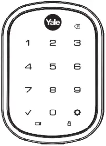 Yale YRD216 - Key free lock 1