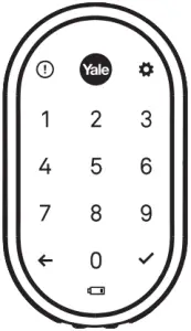 Yale YRD216 - Key free lock 2