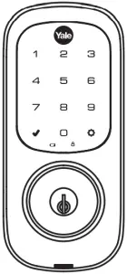 Yale YRD216 - Keyed lock 2