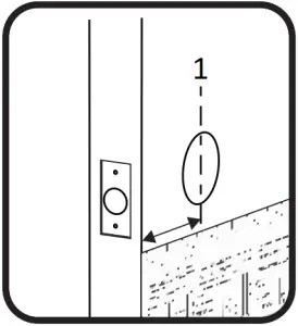 Yale YRD216 - Measure Backset