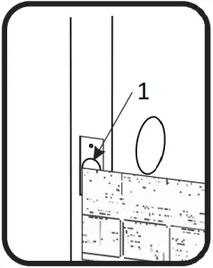 Yale YRD216 - Measure Cross bore