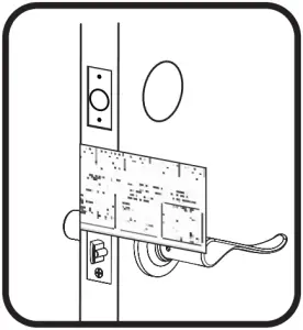 Yale YRD216 - Measure Door thickness