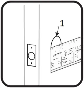 Yale YRD216 - Measure Face bore