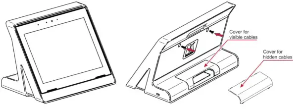 KRAMER KT-107 Wall Table Mount Touch Panel - Mounting