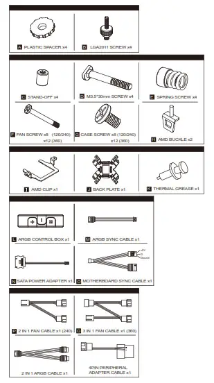 SILVERSTONE PF120 ARGB CPU Cooler-1