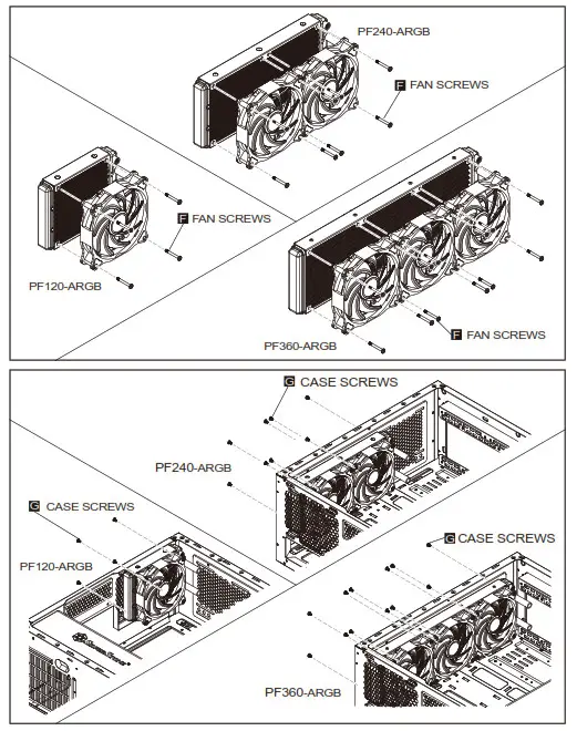 SILVERSTONE PF120 ARGB CPU Cooler-2