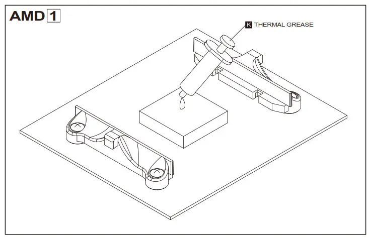 SILVERSTONE PF120 ARGB CPU Cooler-amd 1